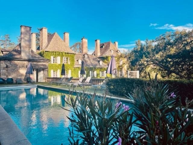 Hotel Domaine De Carriere Marvejols Exterior foto